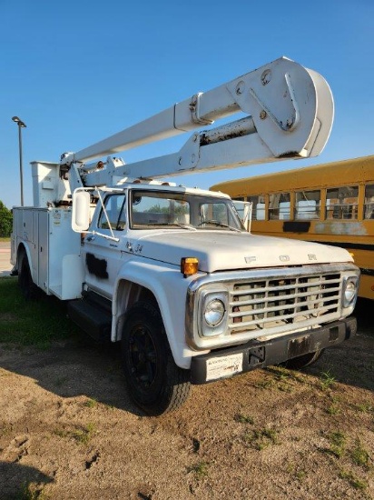 1978 Ford F700 Bucket Truck - 40,752 Miles