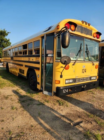 2004 Blue Bird Bus #124 - Rear Engine Bus - Motor needs to be replaced