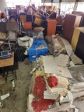 Remaining Contents of Front of Caged Area - Grounds Building
