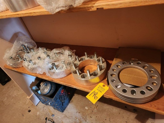 4- Wheel Adaptors & Spacers - Bottom Shelf
