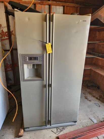 Samsung Side by Side Refrigerator - Condition Unknown