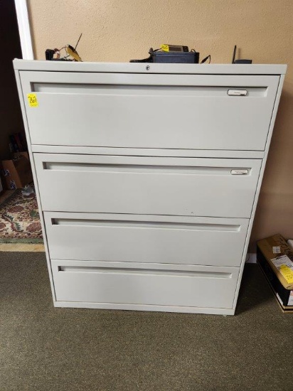4 Drawer Lateral Filing Cabinet