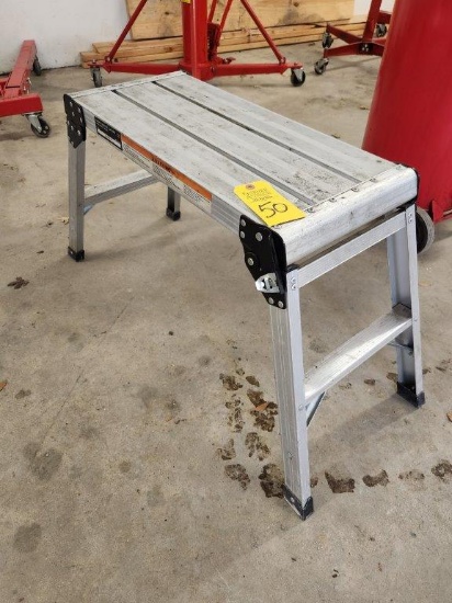 Aluminum Folding Step Platform