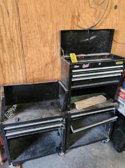 Stanley Tool Box & Small Black Tool Box