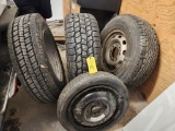 Misc. Truck Tires - 2 on rims