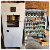 Color Scala Selector Basecoat Lightbooth SB MM AKZO Code S60093 w/ Dedos Paint Mixer, AkzoNobel Rack