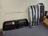 3 Truck Grills - 2 Ford & 1 Dodge