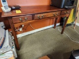 Wood Side Table