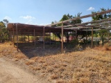 Wood & Tin Structure - ** to be Disassembled & Removed by Buyer