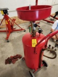 Upright Portable Oil Drain