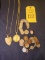 Coin Jewelry 2 Necklaces & 2 Bracelets