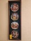 Hummel Plates Framed