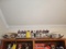 2 Denver Broncos Footballs & 1998 Denver Bronco Figurines