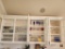 Contents of 4 Top Cabinets Above Bar