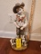 Boy with Dog Statue
