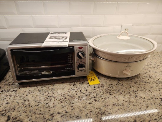 Crockpot & Black & Decker Toaster Oven