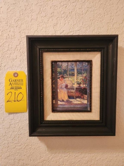 Lady at the Window Picture
