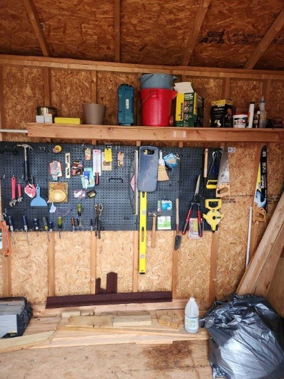 Remaining Contents of Shed