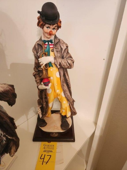 Giuseppe Armani Capodimonte "The Musical Clown"