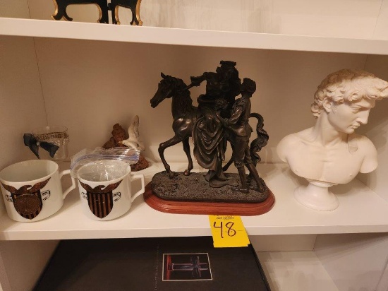 Fairytale Statue, David Bust, & Misc.