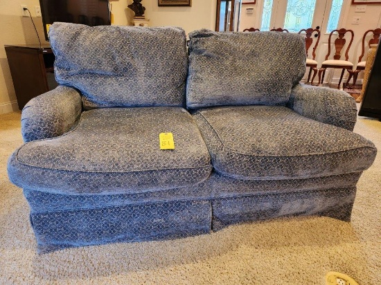 Blue Love Seat