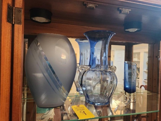 Misc. Blue Glassware