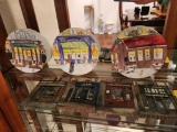 Revel France Store Fronts & Restaurant Decorative Plates