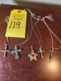 5 Cross & Misc. Necklaces