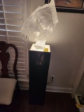 Haven I: Always Acrylic Sculpture by Michael Wilkinson on lighted stand