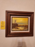 Seaside Painting by L. King