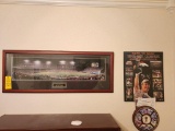 2 Denver Broncos Pictures & Clock