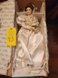 The Ashton Drake Galleries Elizabeth 1900's Bride Doll