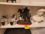 Fairytale Statue, David Bust, & Misc.