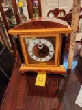 Bucherer Mantle Clock, Cherry 8-Day-Movement with Strike