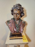 Bronze Bust of Beethoven by Hans Muller