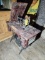 Vintage Singer Sewing Machine in Wood Cabinet