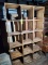 Vintage Wooden Crate Tall Cabinet