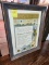 Framed Woolworth Advertisement