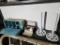 Old Wood Sorting Box, Royal Worcester Pie Bird, & Paper Towel Holders
