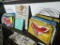 Colorful Tin Signs, & 2 Wooden Wall Décor