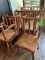 11 Rustic Log Chairs - Made in Mexico