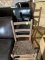 4 Metal Chairs & 1 Wicker Chair
