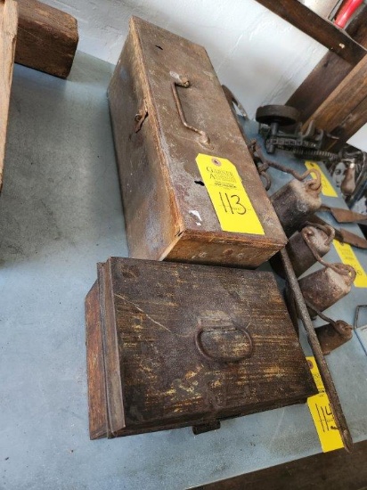 2 Metal Boxes