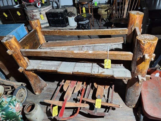 Rustic Display Table