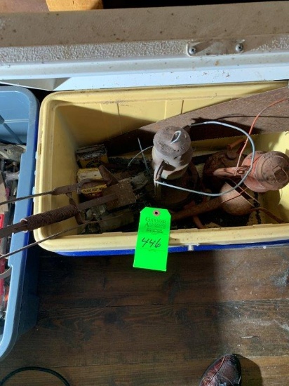 Cooler of Misc. with Metal Trap