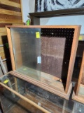 Small Wood & Glass Display Case