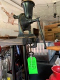 Vintage Black Coffee Grinder - Spong & Co. England