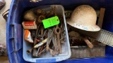 Tote of Vintage Tools & Misc.