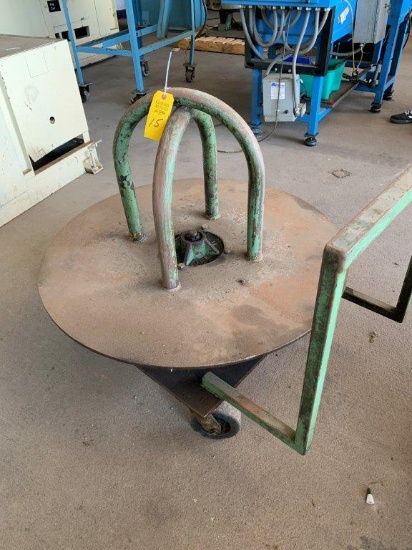 Turn Table for Bails of Wire