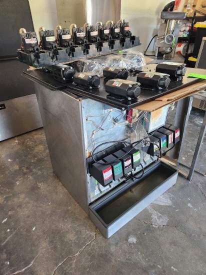 Coca-Cola Beverage Dispenser with 8 Fountain Heads & Ice Dispenser